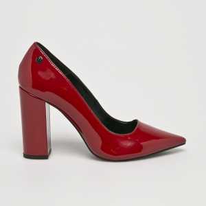 Trussardi Jeans Sarkas cipő női karmazsinvörös szín