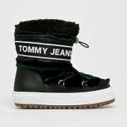 Tommy Jeans Hócipő női fekete