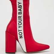 Public Desire Magasszárú cipő női piros