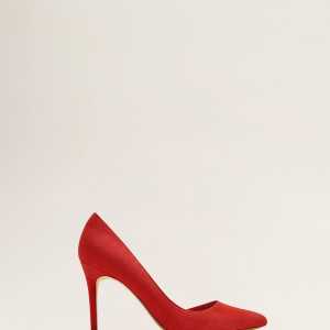 Mango Tűsarkú cipő Audrey női piros